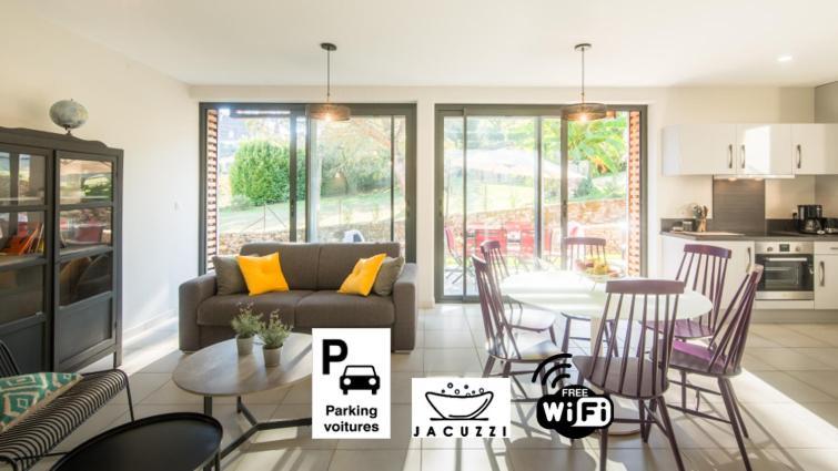 Plein Sud Avec Jacuzzi Privatif Et Parking Prive Sarlat-la-Caneda